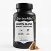 Better Alt Lions Mane Mushroom Capsules  1000 mg High-Potency 15:1 Extract | 100% Fruiting Body | Standardized to 30% Polysaccharides| Pure Nootropic Mushroom Supplement with No Fillers|120 Capsules view 1