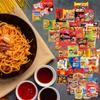 FUDOBOX Asian Instant Ramen Noodles Variety Pack with Cookies & Chopsticks | Student Care Package | Spicy Noodles Challenge | 15 Pack Assorted view 2
