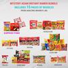 FUDOBOX Asian Instant Ramen Noodles Variety Pack with Cookies & Chopsticks | Student Care Package | Spicy Noodles Challenge | 15 Pack Assorted view 3