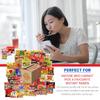 FUDOBOX Asian Instant Ramen Noodles Variety Pack with Cookies & Chopsticks | Student Care Package | Spicy Noodles Challenge | 15 Pack Assorted view 4