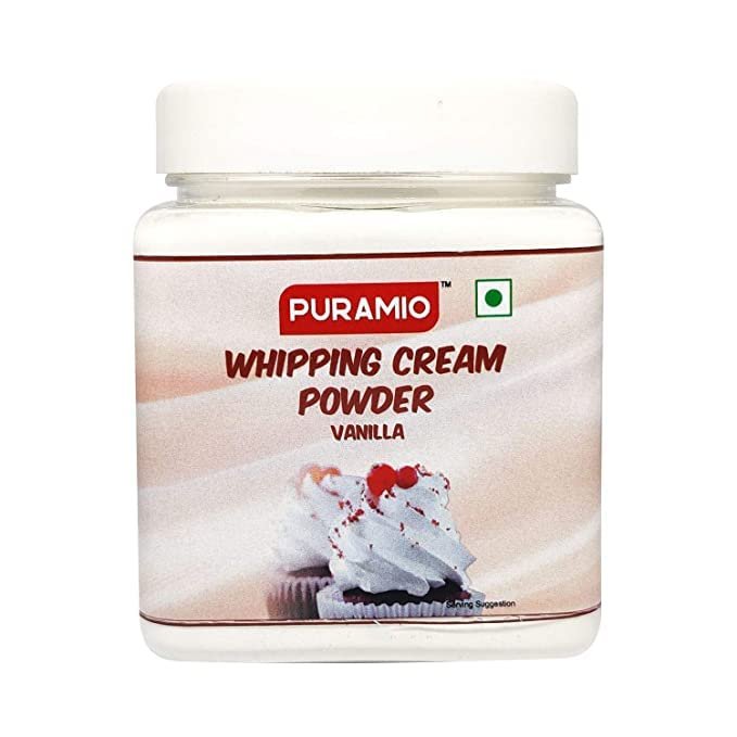 ROSEVILLA Puramio Whipping Cream Powder Vanilla | Whipped Cream for Cake, 250g