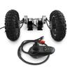 10 Inch Dual Drive Inflated Wheel Conversion Kit Joystick for Barrow Trolley Flatbed Cart Wheelchair(Max 11kph) view 1