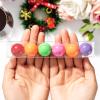 SLShePack 100PCS 1" x 1" x 6" Gumball Party Favor, Gumball Candy Container, Clear Gumball Boxes for 6 view 2
