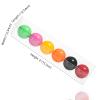 SLShePack 100PCS 1" x 1" x 6" Gumball Party Favor, Gumball Candy Container, Clear Gumball Boxes for 6 view 4
