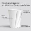 Custom Paper Cups, Personalized Disposable Cups With Photo/Logo/Text, 8oz Cups for Company Office Coffee Shop Party Wedding Events - 500 Pack view 3