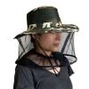 COUVER Mosquito Insect Beekeeping Bucket Hat with 7" Long Net for Gardening, Fishing & Outdoor, Size M (23") view 1