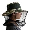COUVER Mosquito Insect Beekeeping Bucket Hat with 7" Long Net for Gardening, Fishing & Outdoor, Size M (23") view 4