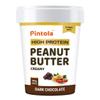 BBRATS Pintola HIGH Protein Peanut Butter (Dark Chocolate) (Creamy, 510g) | 30% Protein | High Fibre | NO Salt 1 Ounce (Pack of 1) view 1