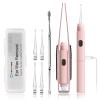 Ear Wax Removal with Light, Earwax Removal Kit Upgraded All in One Rechargeable Ear Cleaning Kit with Light/Ear Pick Digger/Ear Tweezers/Spiral Spring Ear Spoon for Adults Kids view 1