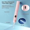 Ear Wax Removal with Light, Earwax Removal Kit Upgraded All in One Rechargeable Ear Cleaning Kit with Light/Ear Pick Digger/Ear Tweezers/Spiral Spring Ear Spoon for Adults Kids view 4