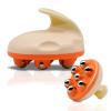 AICNLY Hand Roller Massager for Cellulite Massage, Lymphatic Drainage Massager for Thighs, Tummy, Butt, Massage Gloves for Hands with 7 360-degree Metal Roller view 1