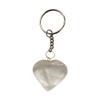 VIE Crystal Heart Keychain, 10x3cm, Clear Quartz view 2
