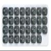 31 Day Monthly Pill Organizer with Daily Removable Pods - Grey (Grey - 2 Pack) view 3