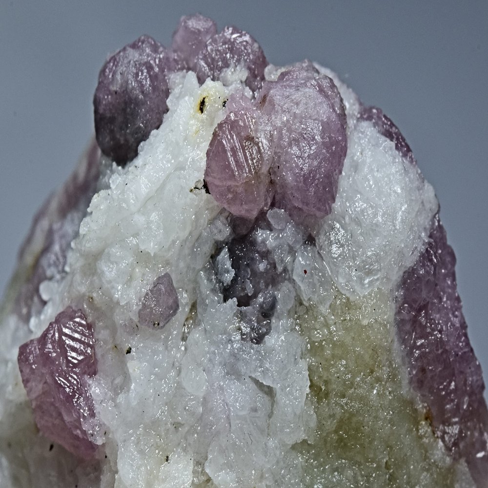 117 Gram Fluorescent Pink Spinel with Phlogopite & Unknown Mineral On Matrix