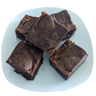 Ruths Caramel Swirl Extra Fudgy Brownies 3 Dozen Gourmet Baked Treats Delicious Gift with The Finest Ingredients
