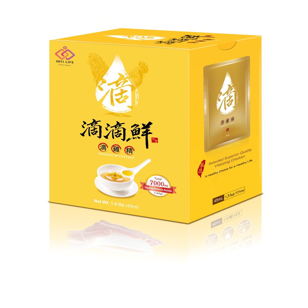 DDDrops Essence of Chicken (Chicken Broth) 15 Pack Family Box