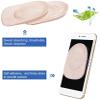 2 Pairs of Gel Heel Pads, Heel Pads, Heel Protection aid, Heel spur Gel Pads, Gel Insoles, Heel Support for Plantar Fasciitis, Achilles Tendon, Heel Pain, Shoe Insoles, Gel Silicone Heel Protection view 2