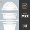 ELEGANT DISPOSABLES 9 oz Plastic Parfait Cups with 2 oz Inserts & Lids 50, Sets 9 OUNCE Yogurt Containers view 4