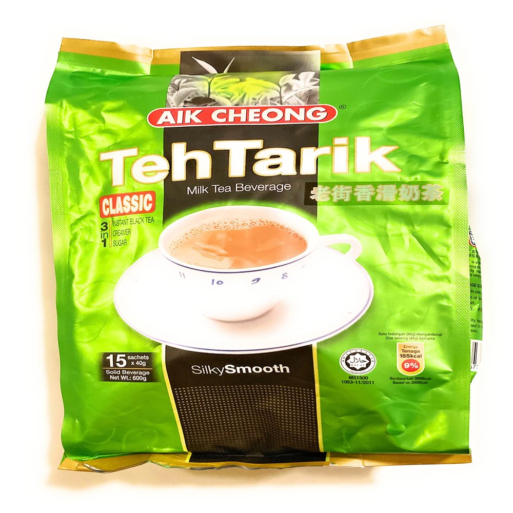 Aik Cheong 3 In 1 Milk Tea Beverage (15 Sachets X 40g)