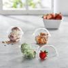 5 oz Clear Plastic Dessert Cups with Dome Lids No hole - 50 Sets Disposable Snack Bowls for Ice Cream, Parfait, Jello and Individual Desserts at Party, Fruit Cup with No Leaks view 3