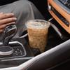 24 oz. Clear Cups with Straw less Sip-Lids, PET Crystal Clear Disposable 24 oz Plastic Coffee Cups with Lids [50 Sets] view 3