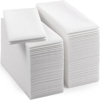 LEKOCH Disposable Linen-Feel Guest Towels, 12" x 17" Cloth-Like Hand Bathroom Towel, Soft & Absorbent Paper Napkin for Kitchen, Bathroom, Party, Wedding - 100/250/500 Pack