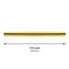 RUSPEPA Gold Metallic Wrapping Paper - Solid Color Paper Perfect for Wedding, Birthday, Christmas, Baby Shower - 17.5 Inches X 32.8 Feet view 2