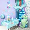 Amscan 9914388 - Mermaid Tales Kids Birthday Party Paper Loot Bags - 8 Pack view 4