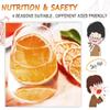 Dehydrated Orange Slices,10.58oz / 300g, Dried Orange Slices Sugar Free Natural Fruit for Cocktails/Cakes/Crafts/Old Fashioned Citrus Garnish Garland Candied Mandarin Decoration Wheels Bulk view 4