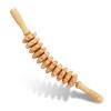 Liitrton Wood Therapy Fasci Massage Tools, Curved Wooden Massage Roller Cellulite Reduction and Muscle Tension (Wood) view 1