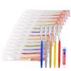 skourvut Disposable Toothbrushes with Toothpaste Individually Wrapped 5 Colors Bulk Toothbrush and Toothpaste 10g for Homeless,Shelter,Air Bnb/Hotel/Guest Apartment (100) view 1