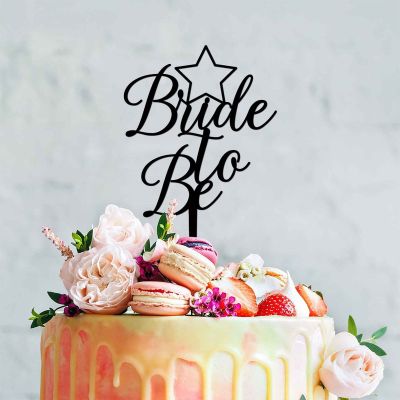 Custom Wedding Cake Topper Bride To Be Star Cake Topper Silhouette Wedding Rustic Vintage Cake Topper Mr And Mrs Cake Toppers Script Cake Toppers for Wedding Black Acrylic Cake Topper for Wedding