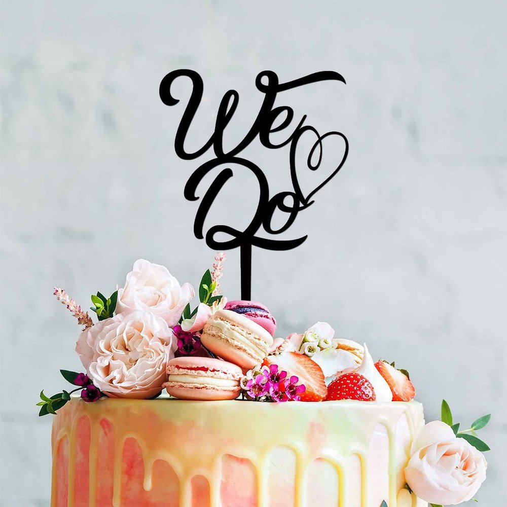 Hearts We Do Star Cake Topper Couple Silhouette Wedding nce Cake Topper Mr And Mrs Cake Toppers for Wedding Black Acrylic Cake Topper for Wedding Custom Bride And Groom Cake Topper Cake Topper Wedding