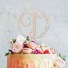 Couple Silhouette Wedding Cake Topper J Floral Cake Topper Mr And Mrs Cake Toppers for Wedding Wood Wedding Cake Topper Custom Script Cake Toppers for Wedding Script Cake Toppers for Wedding view 3