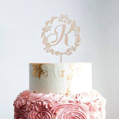 Custom Cake Topper Personalized Name Couple Silhouette Wedding Cake Topper Floral Cake Topper Mr And Mrs Cake Toppers for Wedding Funny Cake Toppers for Wedding Wood Cake Topper for Wedding