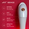 Joylux - vFit device, Photonic Gel & Wipes Set, Feminine Health Device for Women, Promotes Natural Hydration, For At-Home Wellness and Self-Care (3-Pack Set) view 2