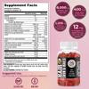 Grab The Gold Hair Skin & Nails Vitamins for Women | Gummies with 6000mcg Biotin & Collagen | 10 Essential Vitamin & Minerals | Gluten-Free, Non-GMO, Passion Fruit Flavor | 1 Month Supply view 3