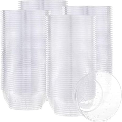PLASTICPRO 6 oz Hard plastic Desert Bowls - Ice cream Bowls premium Quality Disposable Clear Bowl (1000)