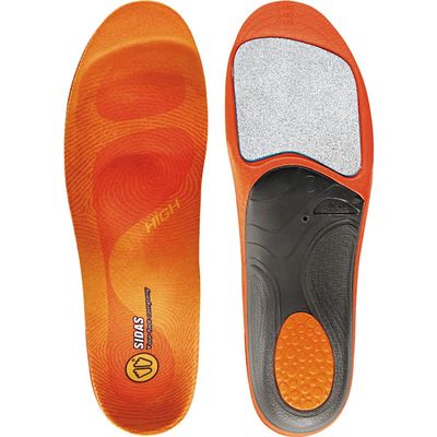 SIDAS Unisex Winter 3Feet Insulated Cushioned Skiing Insoles with EVA Pad for Arch Support, High-Arched Feet, Small (36-38)