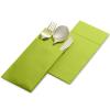 50-Pack Disposable Linen-Feel Dinner Napkins with Built-in Flatware Pocket, KIWI Prefolded Cloth Like Paper Napkins For Dinner, Wedding Or Party [Silverware NOT Included] view 3
