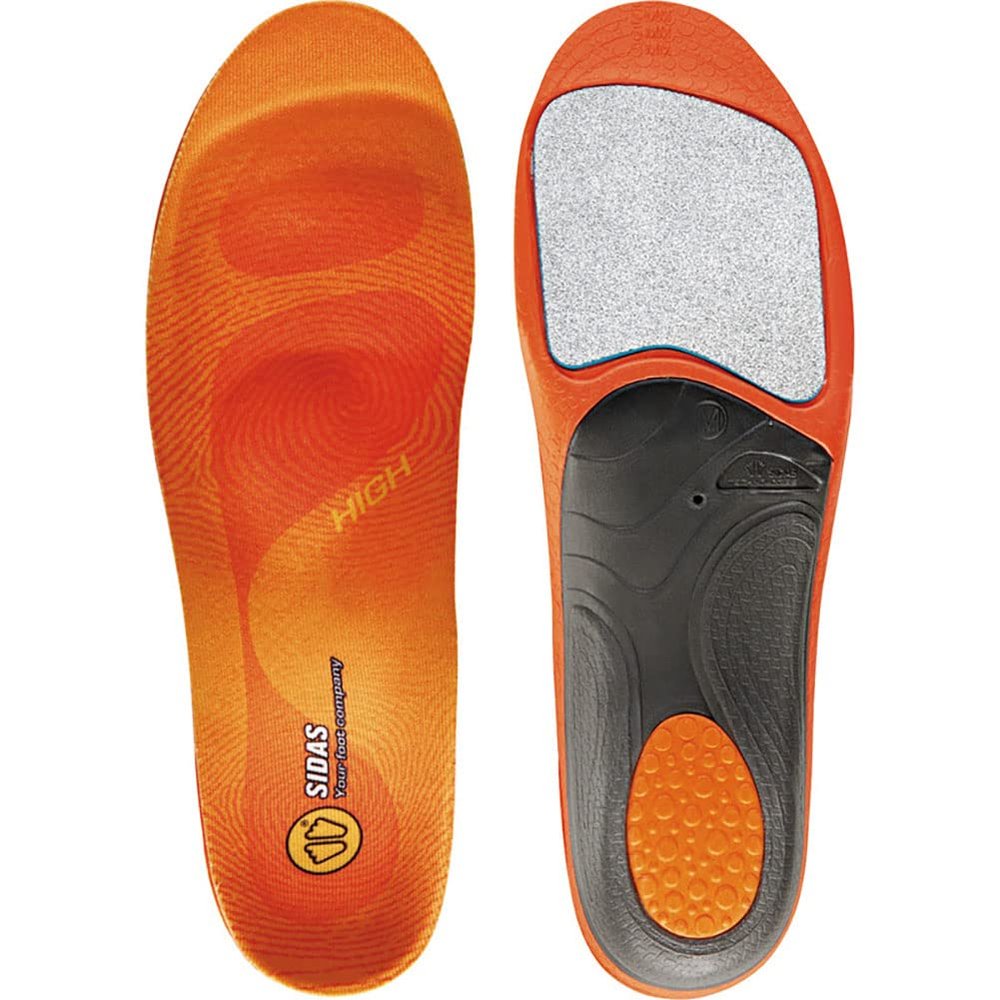 SIDAS Unisex Winter 3Feet Insulated Cushioned Skiing Insoles with EVA Pad for Arch Support, High-Arched Feet, X-Large (45-47)