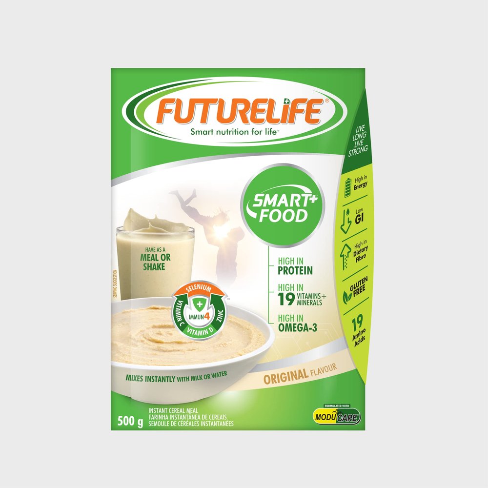 FUTURELIFE Smart Food | 500g/17.6oz | High In Protein | Gluten Free | Keto Friendly | High In Vitamins | High In Minerals | High In Fiber | (Original/Vanilla, 2 Pack)