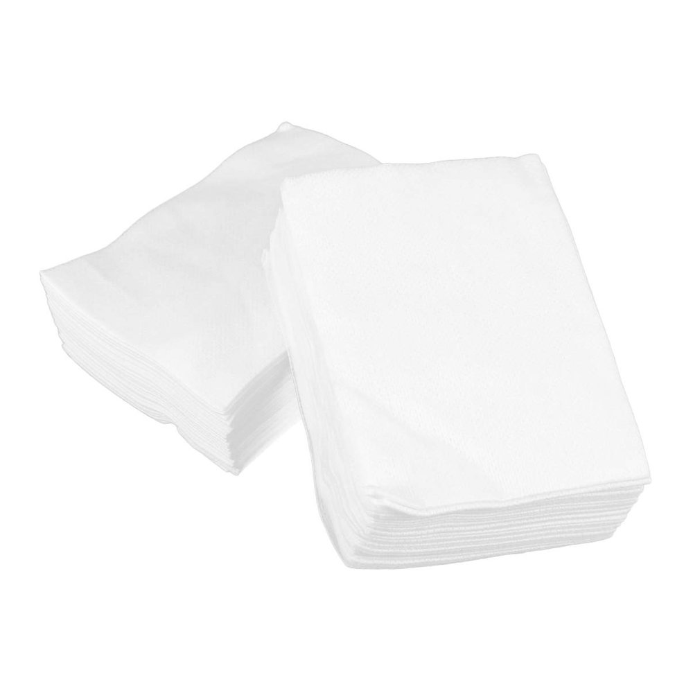 50pcs Body Art Disposable Wipe Paper Cleaning Tool Towel Tissue White Make up Paper Towel