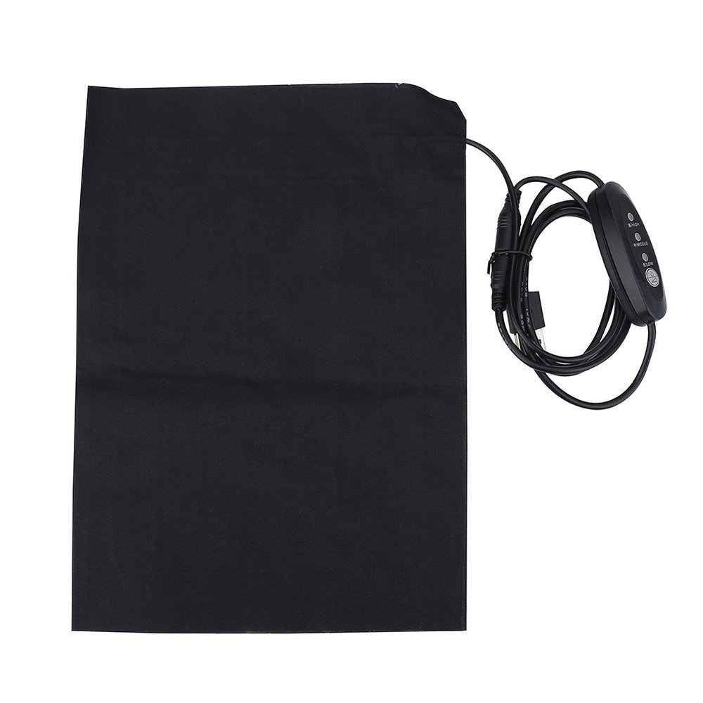 9 4 x 6 7in 5V 2A Lightweight Electric USB Heating Heated Pad Accessory for Outdoor & Indoor Back Pain, Electric Heating Pad, Cramps, Arthritis Relief, Electric Heating Pad, 9 4 x 6 7in 5V 2A Lig