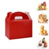 HUAPRINT 30 Pack Red Gift Boxes,9.45x5x5 inches Treat Gable Box For Party Favor Goodie Birthday Baby Shower Wedding Christmas view 4