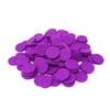 Honbay 100PCS Replacement Felt Pads 22mm Essential Oil Refill Pads for 30mm Locket Necklace Bracelet or Car(0.87inch, Purple) (22mm) view 1
