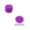 Honbay 100PCS Replacement Felt Pads 22mm Essential Oil Refill Pads for 30mm Locket Necklace Bracelet or Car(0.87inch, Purple) (22mm) view 2