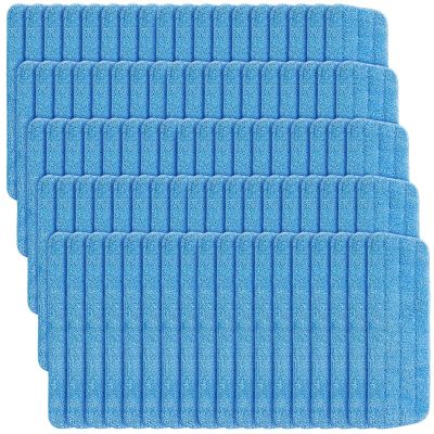 24 Pack Microfiber Mop Pad, Spray Mop Replacement Heads for Wet Dry Mops, Machine Washable Reusable Household Replacement Pads for Hardwood and Hard Surface Floor Cleaning and Scrubbing