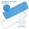 24 Pack Microfiber Mop Pad, Spray Mop Replacement Heads for Wet Dry Mops, Machine Washable Reusable Household Replacement Pads for Hardwood and Hard Surface Floor Cleaning and Scrubbing view 3