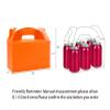 HUAPRINT 30 Pack Orange Gift Boxes,9.45x5x5 inches Treat Gable Box For Party Favor Goodie Birthday Baby Shower Wedding Christmas view 2